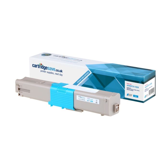 Compatible Oki 44469724 High Capacity Cyan Toner Cartridge