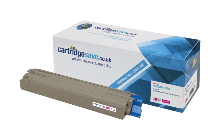 Compatible Oki 45862815 High Capacity Magenta Toner Cartridge