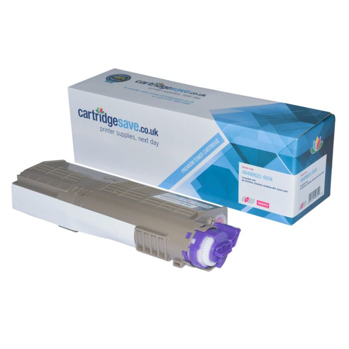 Compatible Oki 46490622 Magenta Toner Cartridge