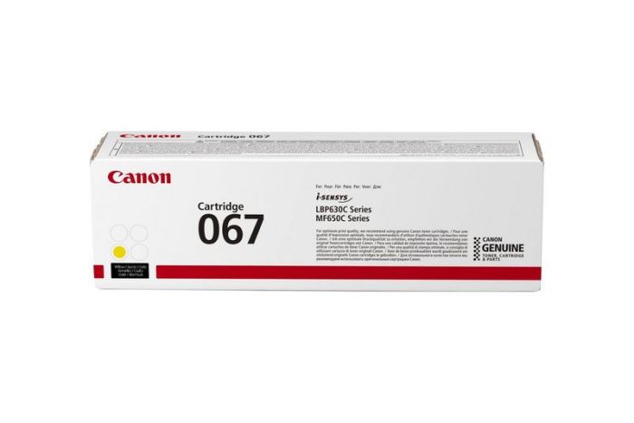 Canon 067Y Yellow Toner Cartridge (5099C002)