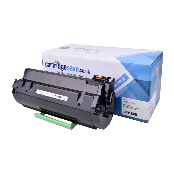 Compatible Lexmark 502H High Capacity Black Toner Cartridge - (50F2H00)