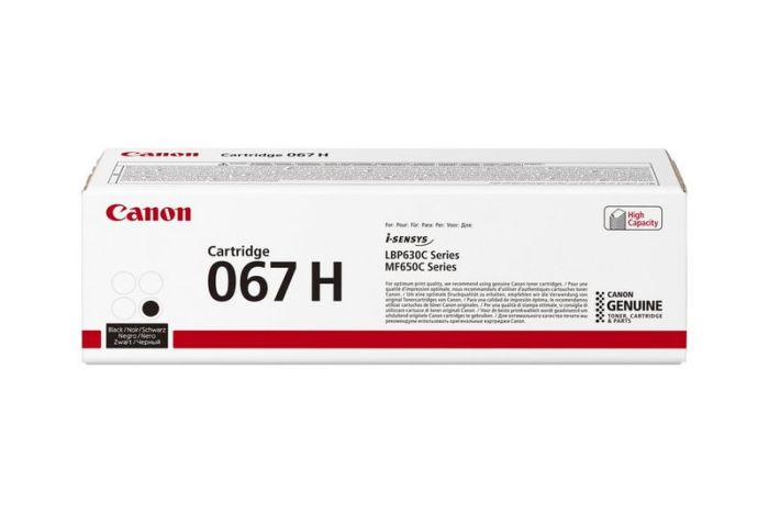 Canon 067HBK High Capacity Black Toner Cartridge (5106C002)