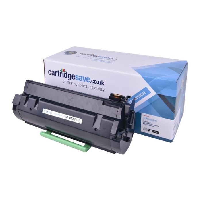 Compatible Lexmark 51B2X00 Extra High Capacity Black Toner Cartridge