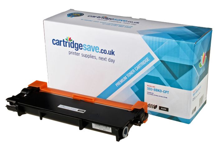 Compatible Dell 593BBKD High Capacity Black Toner Cartridge