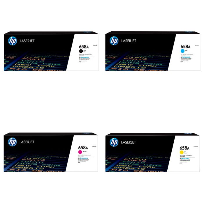 HP 658A 4 Colour Toner Cartridge Multipack