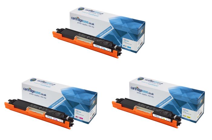 Compatible Canon 729 3 Colour Toner Cartridge Multipack