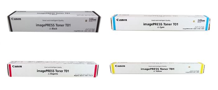 Canon T01 4 Colour Toner Cartridge Multipack