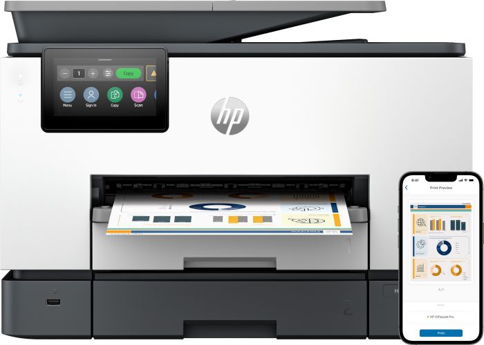 HP OfficeJet Pro 9130b All-in-One Colour Inkjet Printer