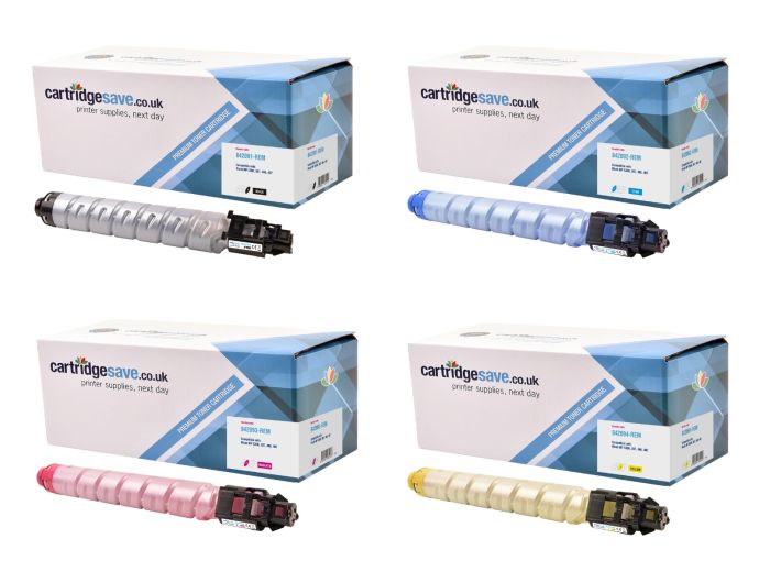 Compatible 4 Colour Ricoh 8420 Toner Cartridge Multipack - (842091/2/3/4)