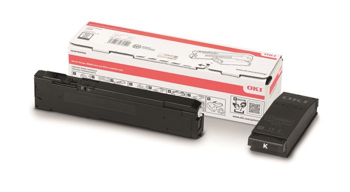 Oki 09006130 Black Toner Cartridge - (09006130)