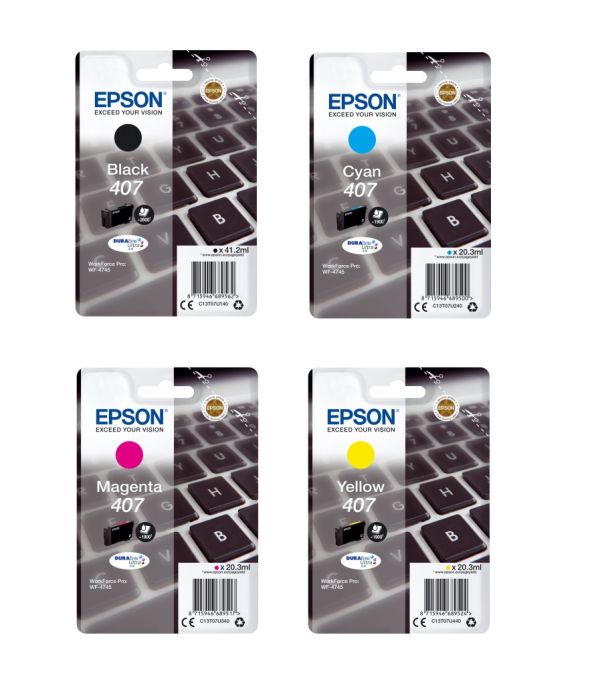 Epson C13T07U 4 Colour Ink Cartridge Multipack