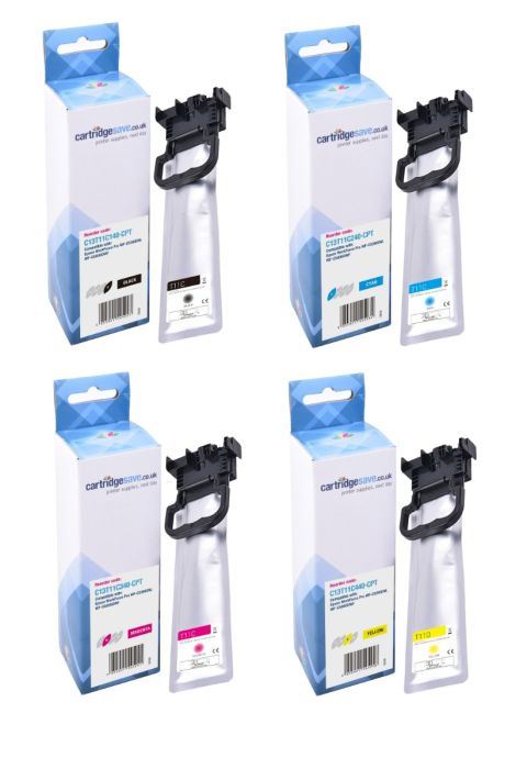 Compatible Epson C13T11C 4 Colour Ink Cartridge Multipack