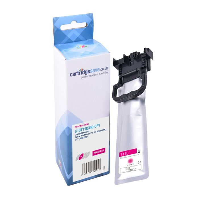 Compatible Epson C13T11C340 Magenta Ink Cartridge