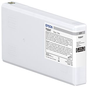 Epson T55W7 Grey Ink Cartridge - (C13T55W700)