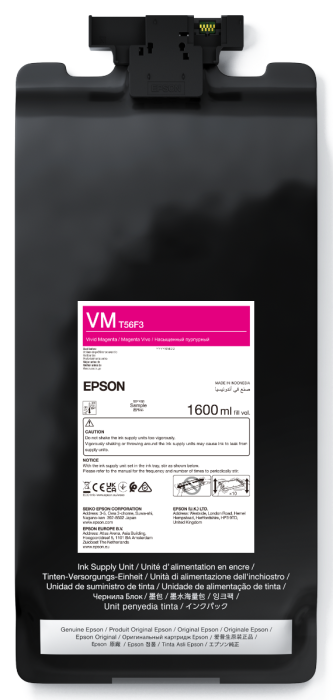 Epson T56F3 Vivid Magenta Ink Cartridge - (C13T56F300)