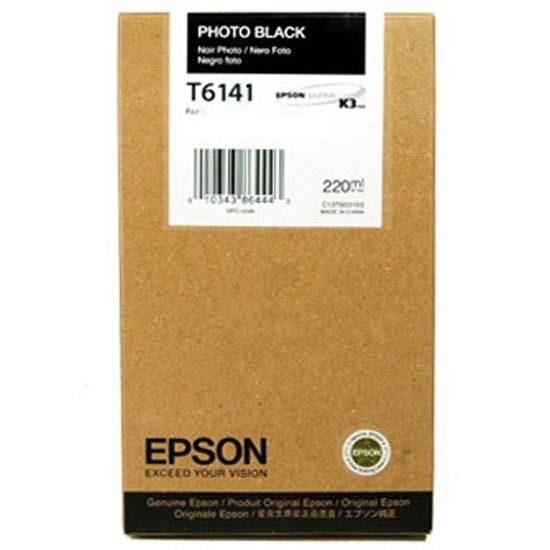 Epson T6141 High Capacity Photo Black High Capacity Ink Cartridge - (C13T614100)