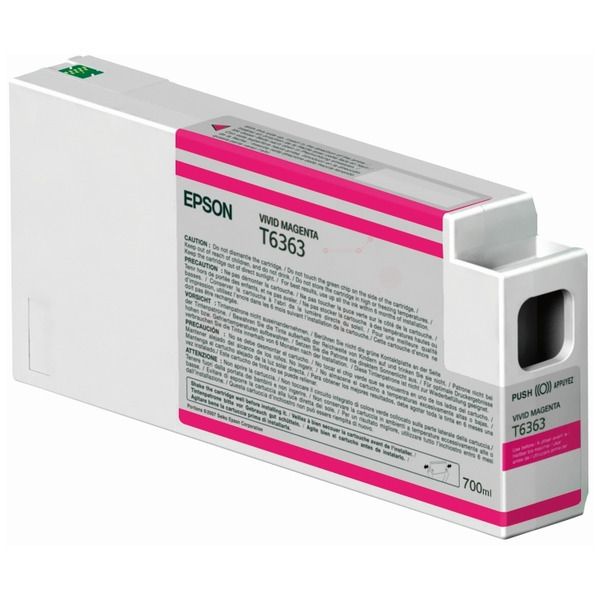 Epson T6363 High Capacity Vivid Magenta Ink Cartridge - (C13T636300)