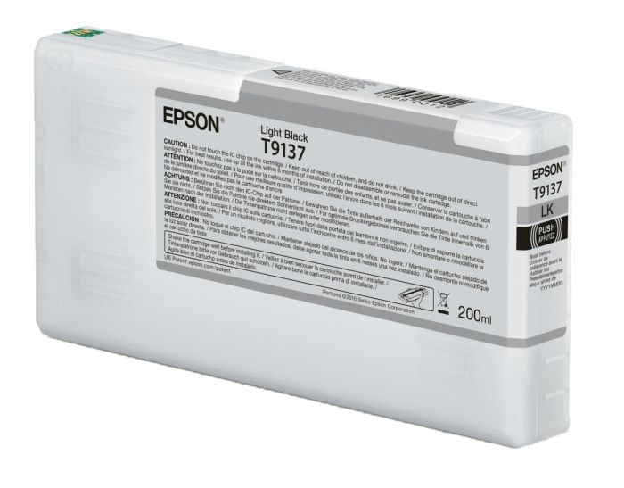 Epson T9137 Light Black Ink Cartridge - (C13T913700)