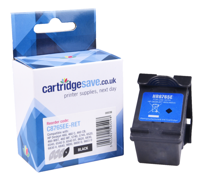 Compatible HP 338 Black Printer Cartridge - C8765EE