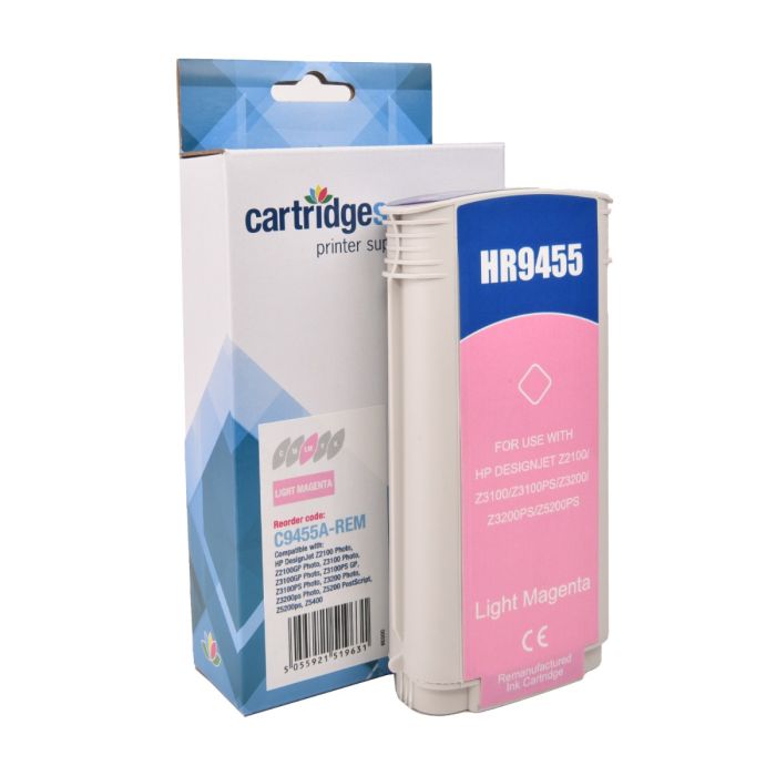 Compatible HP 70 Light Magenta Ink Cartridge - (C9455A)