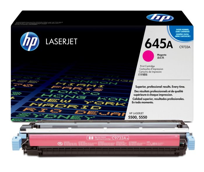 HP 645A Magenta Toner Cartridge - (C9733A)