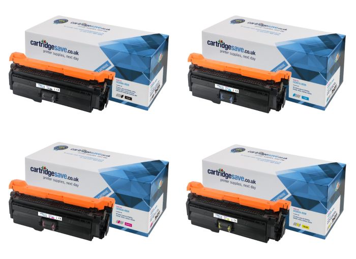 Compatible HP 647A / HP 648A 4 Colour Toner Cartridge Multipack