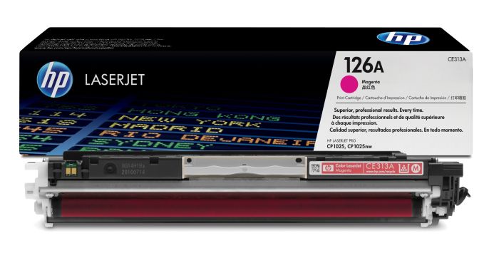 HP 126A Magenta Toner Cartridge - (CE313A)