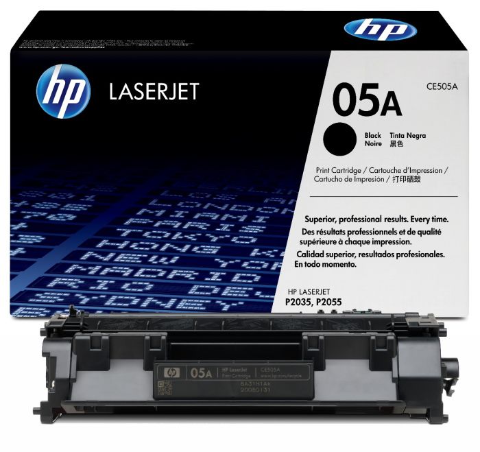 HP 05A Black Toner Cartridge - (CE505A)