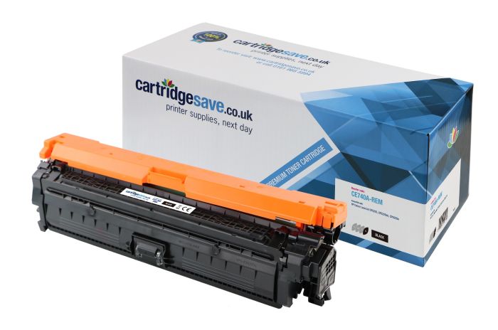 Compatible HP 307A Black Toner Cartridge - (CE740A)