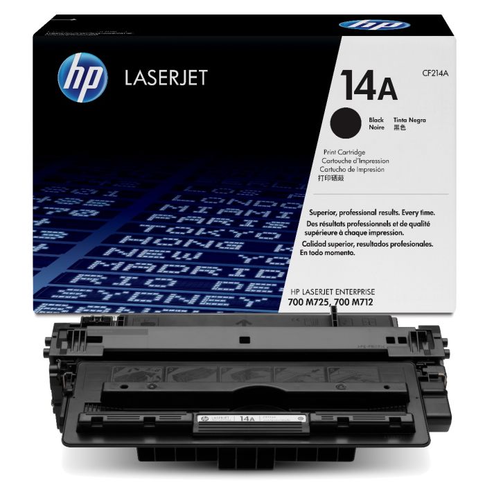 HP 14A Black Toner Cartridge - (CF214A)