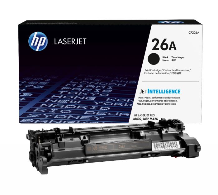 HP 26A Black Toner Cartridge - (CF226A)