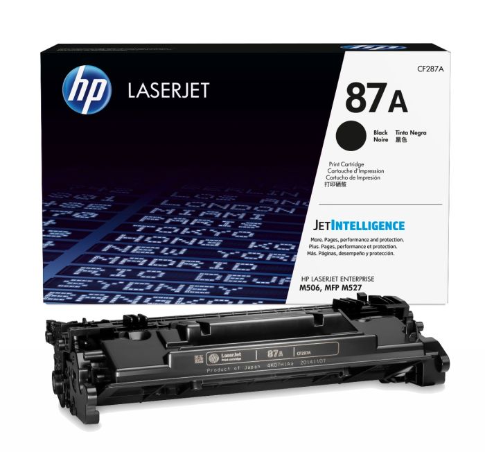 HP 87A Black Toner Cartridge - (CF287A)