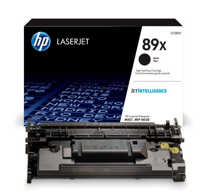 HP 89X High Capacity Black Toner Cartridge - (CF289X)