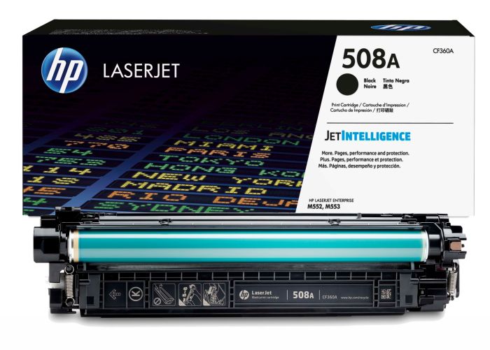 HP 508A Black Toner Cartridge - (CF360A)