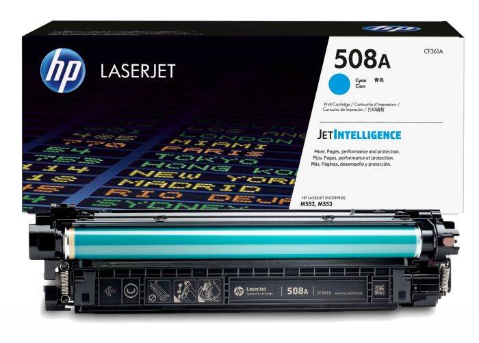 HP 508A Cyan Toner Cartridge - (CF361A)