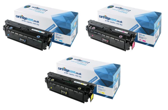 Compatible HP 508A 3 Colour Toner Cartridge Multipack