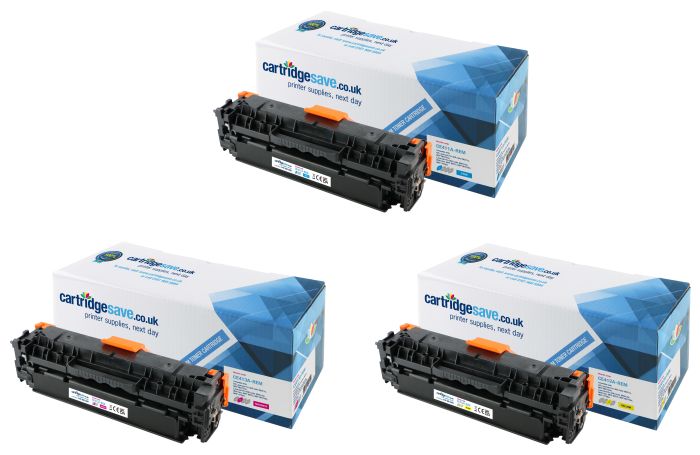 Compatible HP 305A 3 Colour Toner Cartridge Multipack (CF370AM)