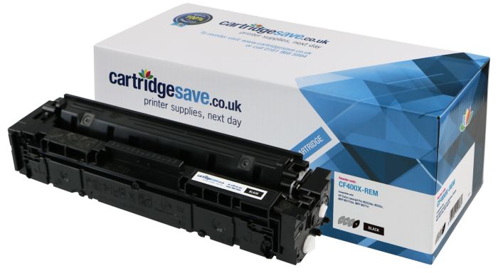 Compatible HP 201X High Capacity Black Toner Cartridge - (CF400X)