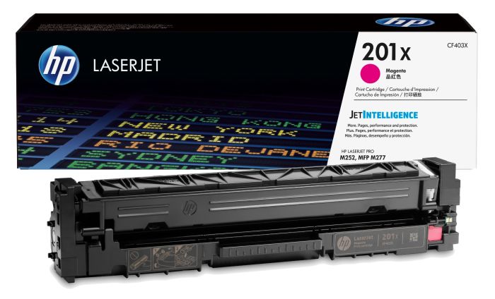 HP 201X High Capacity Magenta Toner Cartridge - (CF403X)