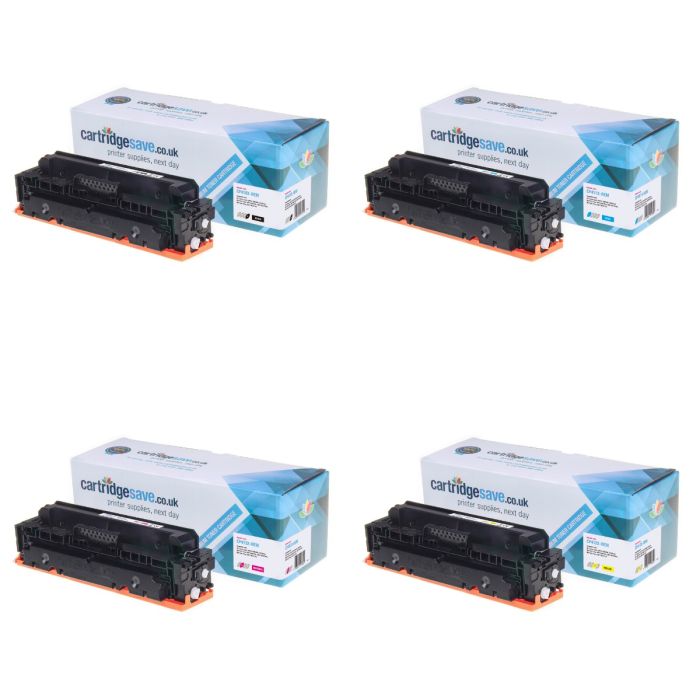 Compatible HP 410X 4 Colour High Capacity Toner Cartridge Multipack