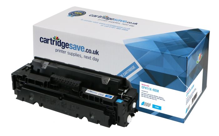 Compatible HP 410X High Capacity Cyan Toner Cartridge - (CF411X)