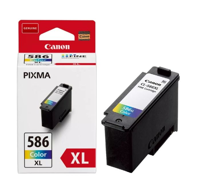 Canon CL-586XL High Capacity Tri-Colour Ink Cartridge - (6226C001)