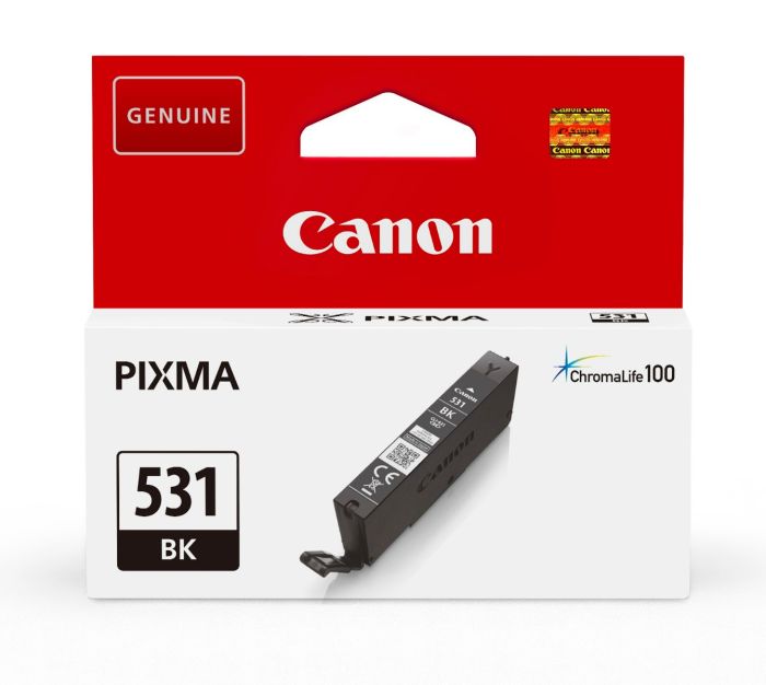 Canon CLI-531BK Black Ink Cartridge - (6118C001)