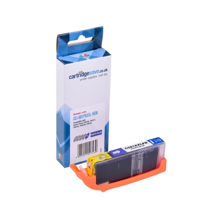 Compatible Canon CLI-581PBXXL Photo Blue Extra High Capacity Ink Cartridge