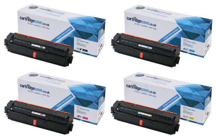 Compatible Samsung 504 4 Colour Toner Cartridge Multipack