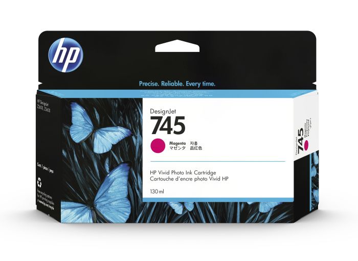 HP 745 Magenta Ink Cartridge - (F9J95A)