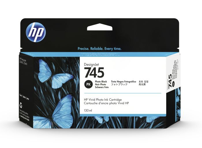 HP 745 Photo Black Ink Cartridge - (F9J98A)