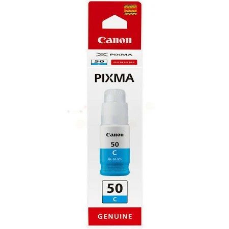 Canon GI-50C Cyan Ink Bottle - (3403C001)