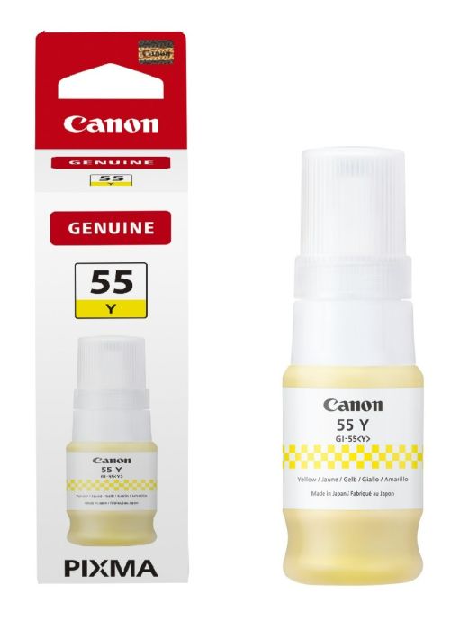 Canon GI-55Y Yellow Ink Bottle - (6291C001)