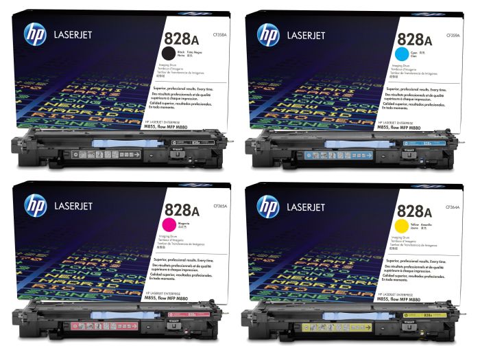 HP 828A 4 Colour Imaging Drum Multipack